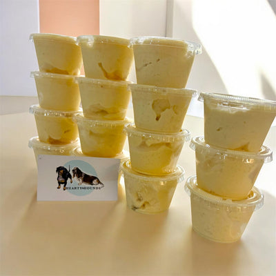 Carrot & Apple Sauce Pup Ice Cream